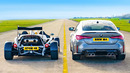 BMW M4 против Ariel Atom 4R: DRAG RACE