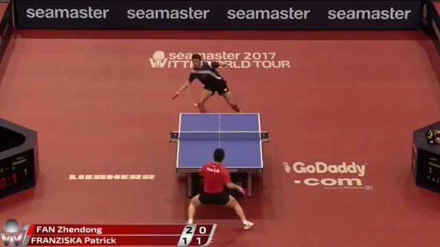 2017 German Open Highlights- Fan Zhendong vs Patrick Franziska (R1)