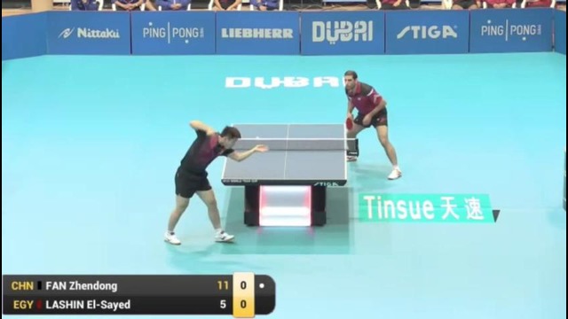 2015 World Team Cup Highlights- FAN Zhendong vs LASHIN El-Sayed ( Groups)