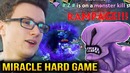 Miracle tiny vs rampage void pretty hard game dota 2