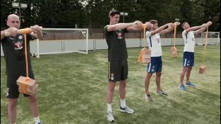Игроки Челси учатся технике Шаолинь
