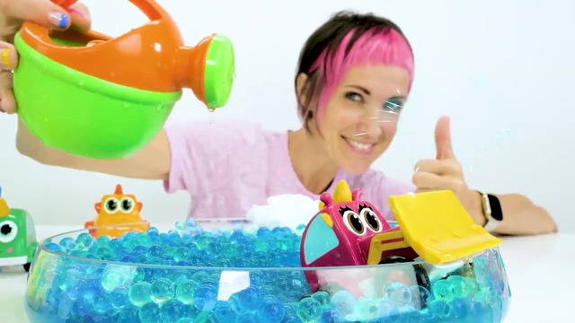 Автомойка, Гонки, Если ты машина Поём с Машинками МОКАС Песенки про Машины для детей