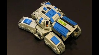 Осадный танк Starcraft 2 из LEGO