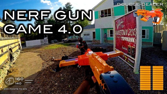 Nerf – Call of Duty: Gun Game 4.0 | First Person on Nuketown