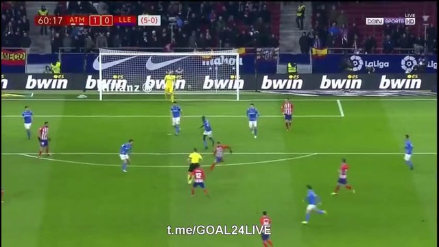 (480) Атлетико – Льейда | Кубок Испании 2017/18 | 1/8 финала | Обзор матча