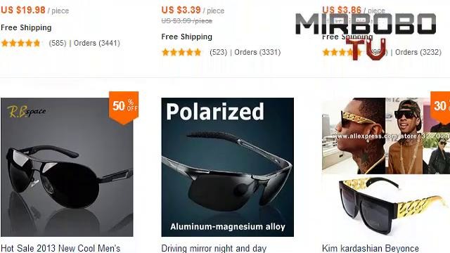 Glasses, Watches goods from Aliexpress