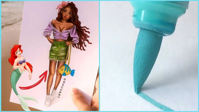 Creative Ideas Talented People #77 Amazing Art Skill! Drawing Watercolor! Calligraphy! Lettering