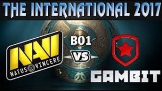 DOTA 2: Na`Vi vs Gambit (The International 2017 Qualifiers)