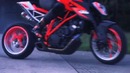 KTM 1290 Super Duke R Prototype на разминке
