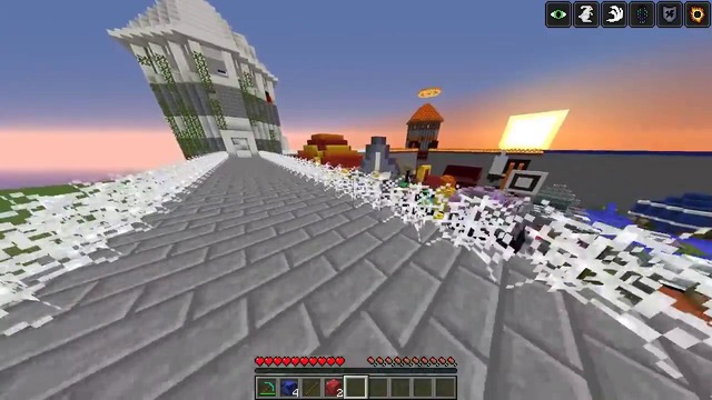 Битва столбов в 4 биомах