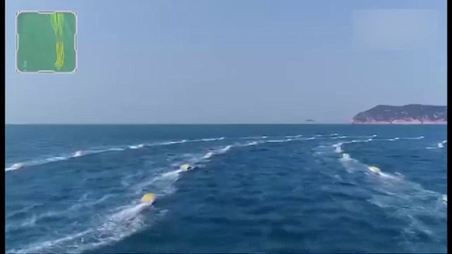Испытания надводных роботов в Китае