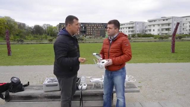 Dji Phantom 4 и управление дроном в Германии