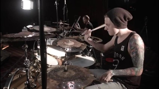 Luke Holland ft. Sam Applebaum (Veil of Maya- Mikasa) Dual Drum Cover
