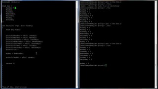 C Programming in Linux Tutorial #054 – Enum Type