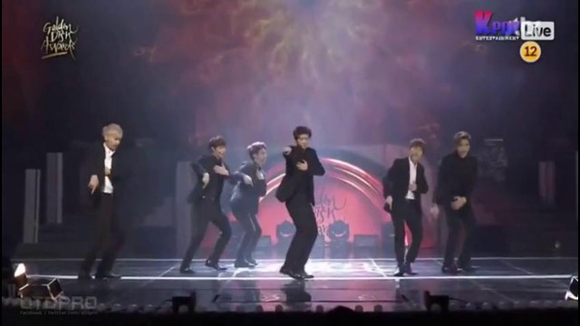Live-HD] 140116 EXO-M – Mirotic (TVXQ) @The 28th Golden Disk Awards