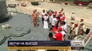 Российские футболисты сыграли в футбол с рос. военными в Сирии