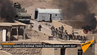 Террористы уничтожены: узбекские и таджикские военные отработали действия на учениях