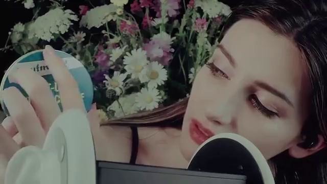 АСМР ASMR – 3Dio дуновение в ушки, кисточка и массаж ушек – нежно и приятно
