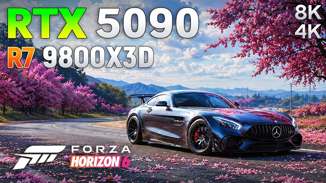 Forza Horizon 6: RTX 5090 32GB – Max Settings | 4K & 8K