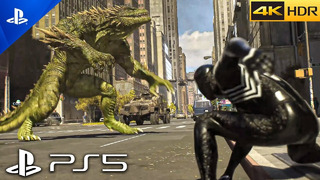 (PS5) Spider-Man 2 – Lizard and Kraven Boss Fight | Next-Gen ULTRA Graphics Gameplay [4K 60FPS HDR]