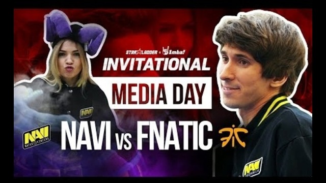 NaVi.Dota2 – Медиа-день. Матч NaVi vs Fnatic