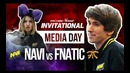 NaVi.Dota2 – Медиа-день. Матч NaVi vs Fnatic