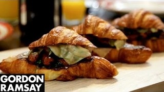 Merguez & Fontina Stuffed Croissants