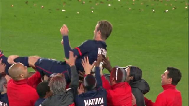 Последний матч Дэвида Бекхема в его футбольной карьере