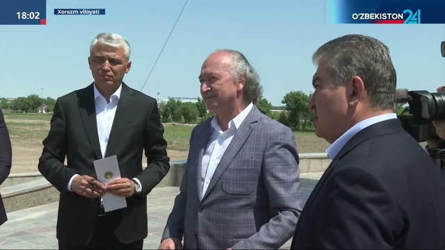 Prezident Shavkat Mirziyoyevning Xorazm viloyatiga tashrifi