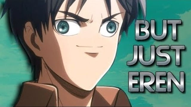 Атака Титанов but only the word Eren