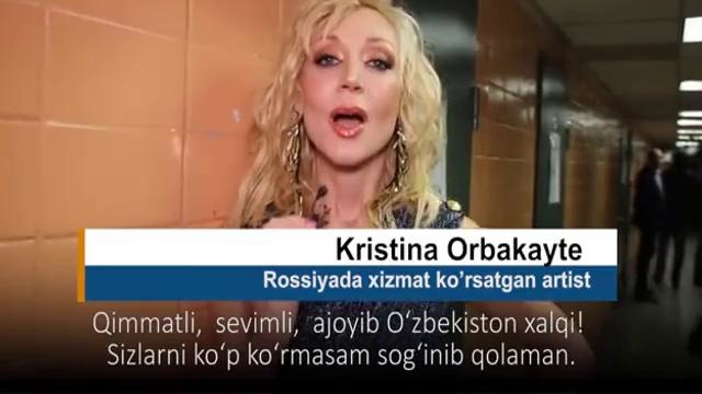 Звезды российского шоу-бизнеса поздравили узбекистанцев с Новым годом