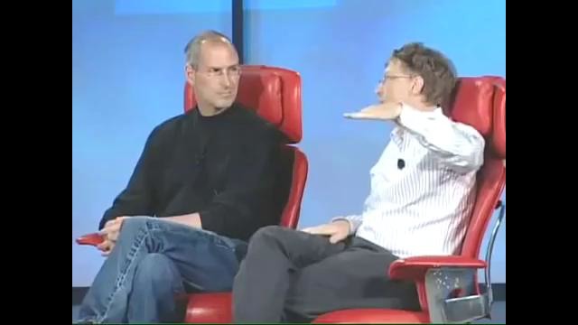 Steve Jobs and Bill Gates Together at D5 Conference 2007