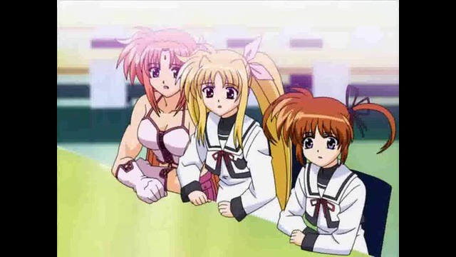 Лиричная волшебница Наноха Асы/Magical Girl Lyrical Nanoha A’s 13 серия