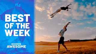 Weird Workout Tricks, Fire Eating, Bottle Crushing & More | Best of the Week