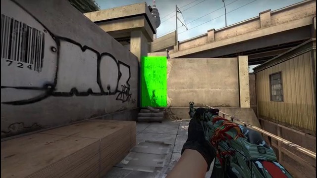 CSGO Overpass wallbang locations