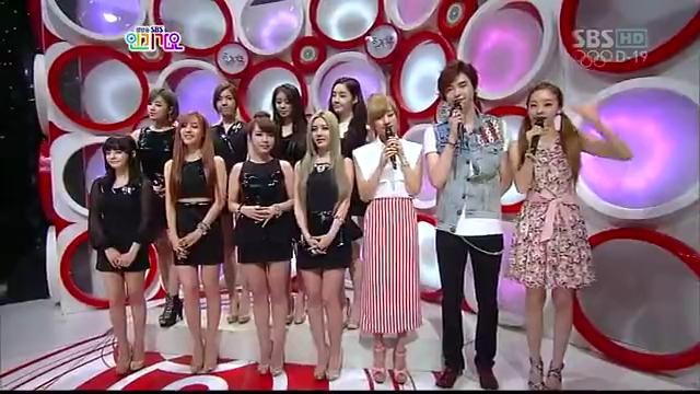 T-ara Interview SBS Inkigayo Comeback Stage