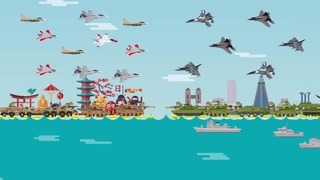 Мир инфографики – Япония против Северной Кореи