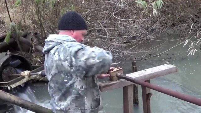 Часть 2 Автономная жизнь в лесу ремонт ГЭС Hydroelectric own hands hd720
