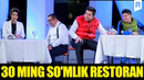 Dizayn jamoasi – 30 ming so’mlik restoran