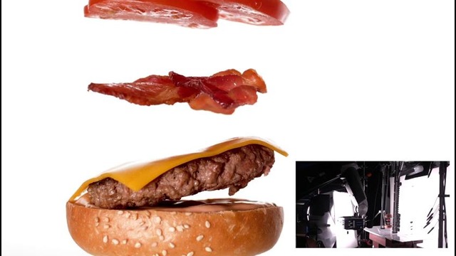 Как снимали крутую рекламу гамбургера