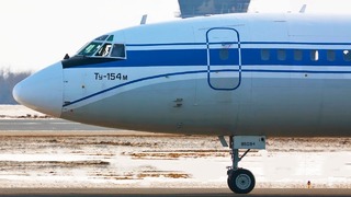 Ту-154 пролетел пол полосы! Аэропорт Внуково Февраль 2019