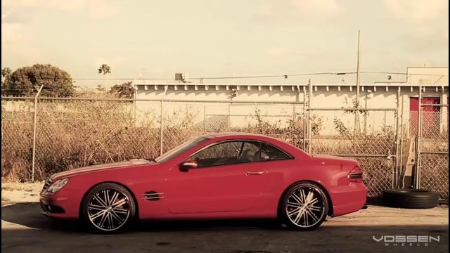 Vossen Mercedes Benz SL500 on 20 quot; VVS 082 Wheels Rims (HD)