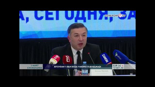 Behzod Musayev: «3000 dan ortiq emlash punktlari tayyor holatga keltirildi»