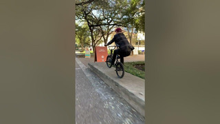 Parkour on a bike featuring @darryltocco