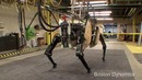 Испытание новой модели робота BigDog