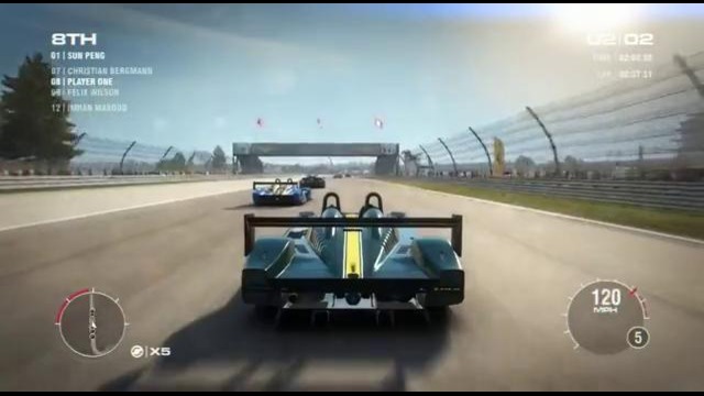Разработчики Grid 2 опубликовали новое видео геймплея игры