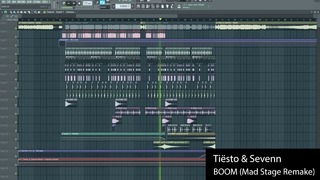 Tiësto & Sevenn – BOOM (Mad Stage Remake) +FREE Flp