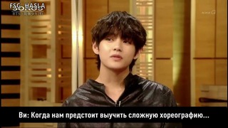 [Rus Sub][280418] BTS NHK Songs