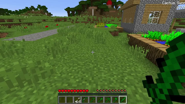 КТО ПОСТРОИЛ КАКТУСОВЫЙ ДОМ В НАШЕЙ ДЕРЕВНЕ В МАЙНКРАФТ | Компот Minecraft