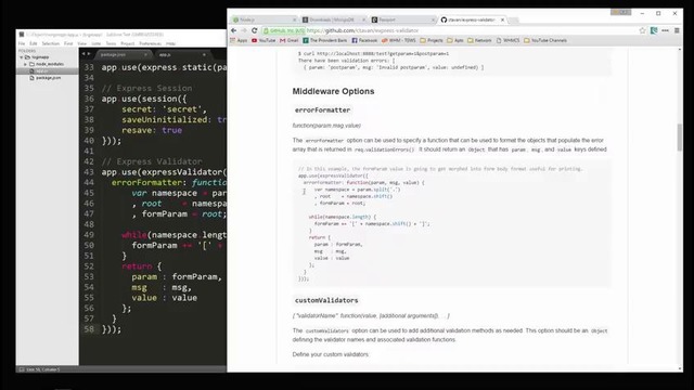 Node.js, MongoDB Login System Part 1